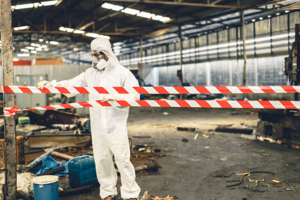 Professional Odor Removal technician working in Lucerne, CO